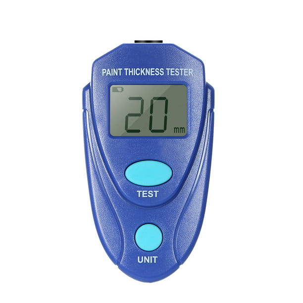 Precision Paint Thickness Gauge Meter for Automotive Digital Coating Thickness Gauge Automatic Thickness Paint Meter with LCD Display Manufacturing Industry 